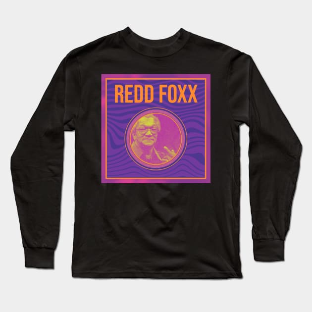 Retro Redd Foxx Long Sleeve T-Shirt by Tiru Store 